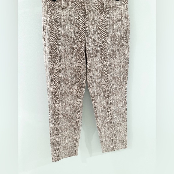 Banana Republic Avery Pants Snakeskin Size 2 - Picture 5 of 7